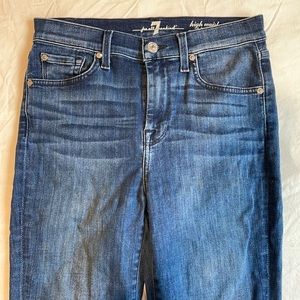 7 for All Mankind Womens Skinny Jeans